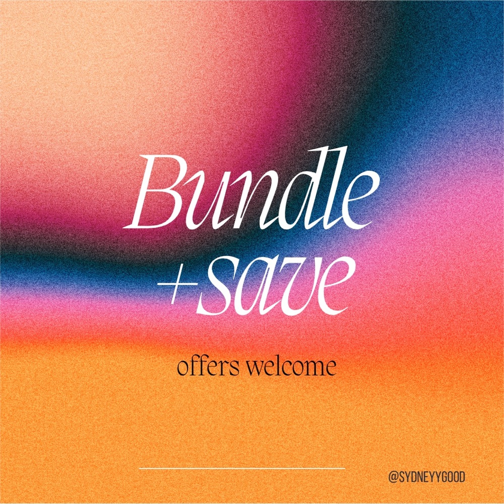 Bundle + Save !!!